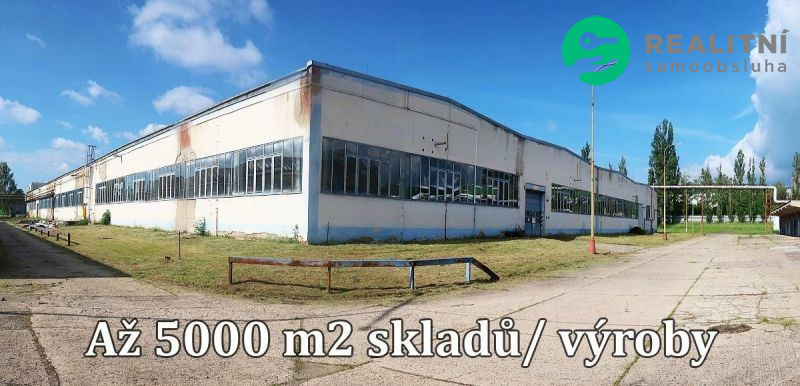 Nájem ploch sklad-výroba, od 500 až 4000 m2, PŘÍBRAM