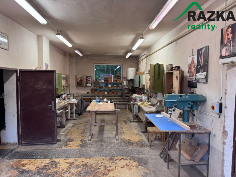 Pronájem zavedené  truhlárny Bor u Tachova ( 280m2