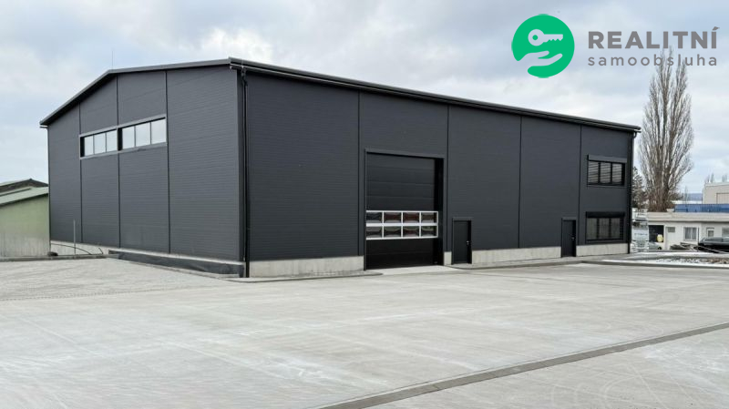 Nájem skladu či výroby 600 m2, velká venkovní ploc