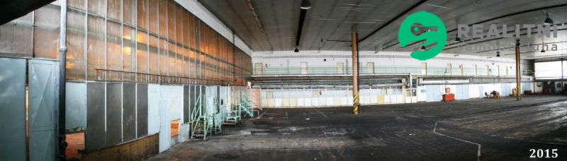 Nájem skladu, výroby 2.462 m2, zázemí. PŘÍBRAM