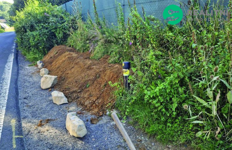 Zastavitelný pozemek v Krásné Lípě 887 m&sup2;.