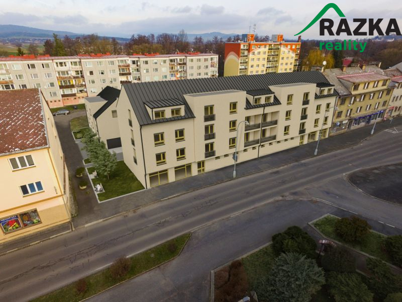 3+1 v novostavbě na náměstí v Nýrsku