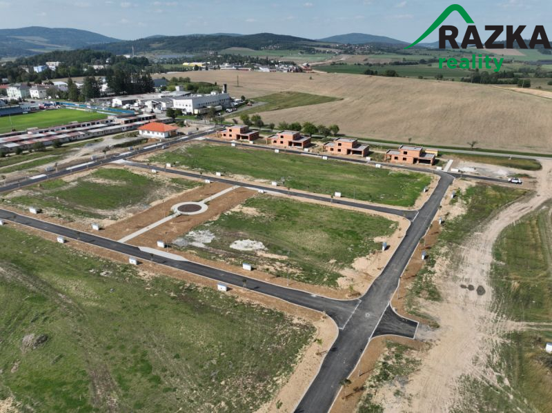 Velký pozemek pro stavbu RD v Klatovech, 1237 m&su