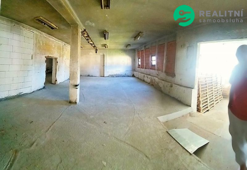 Nájem skladu 413 m2, SEDLEC Prčice (Sedlčansko)