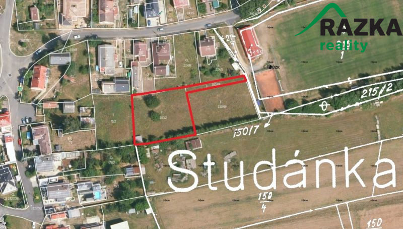 Prodej pozemku 1603m2 ve Studánce, okr. Tachov