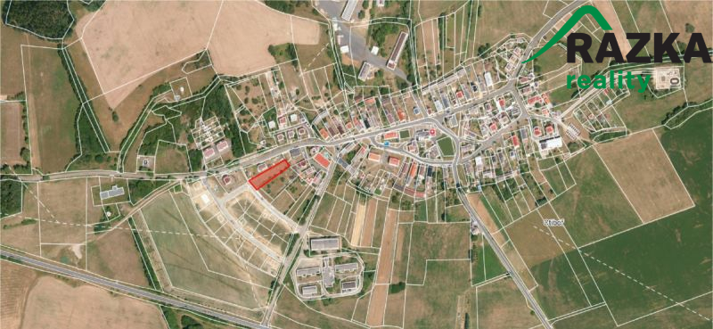 Stavební pozemek (1585 m2) Ctiboř, okr. Tachov