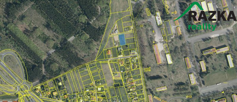Stavební pozemek(1191 m2) Klimentov, Velká Hleďsebe
