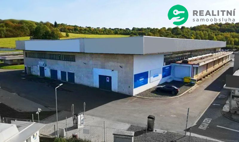 Nájem skladu, výroby 2.462 m2, zázemí. PŘÍBRAM