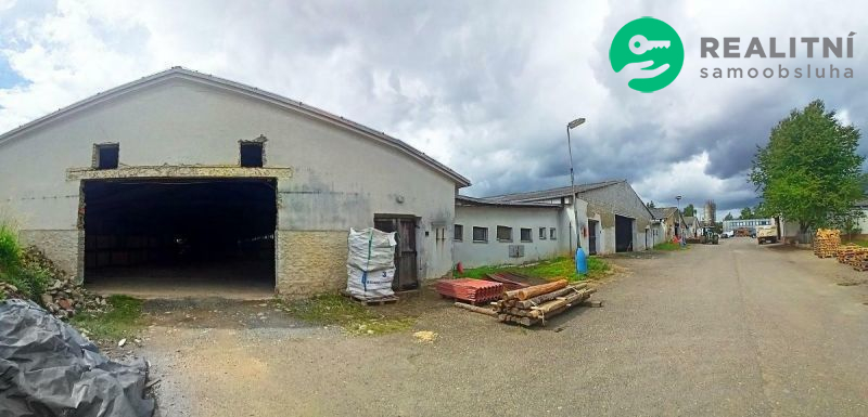 Nájem prostor skladů, výroby, Netvořice (okr. Bene