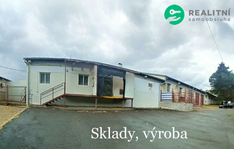 Nájem prostor skladů, výroby, Netvořice (okr. Bene