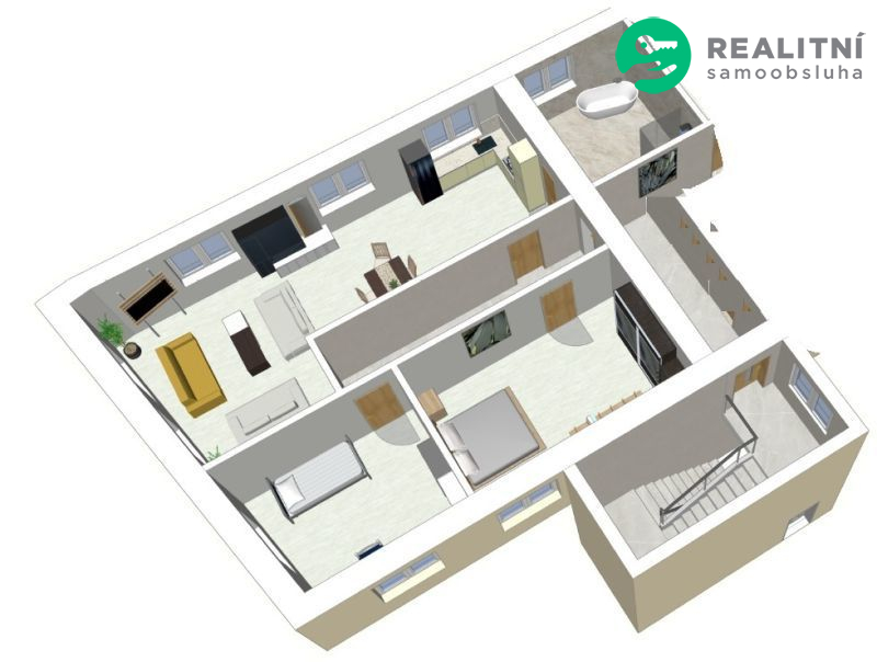 3+KK (120m2) s krbem