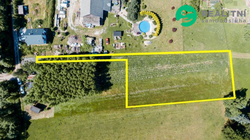 Pozemek k výstavbě rodinného domu Prosečné u Vrchl