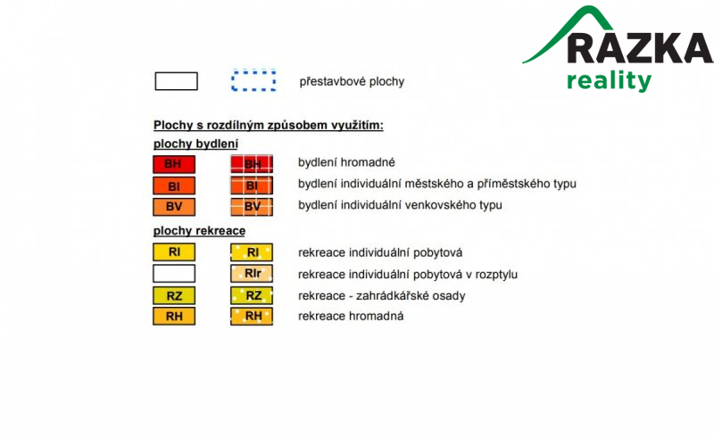 Stavební pozemek (2200 m2) Horní Výšina, okr. Tachov