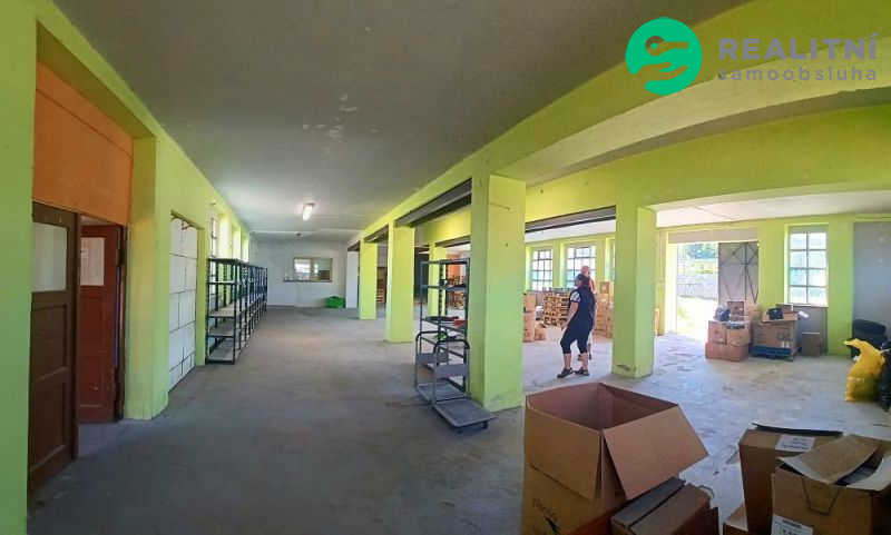 Nájem skladu 413 m2, SEDLEC Prčice (Sedlčansko)