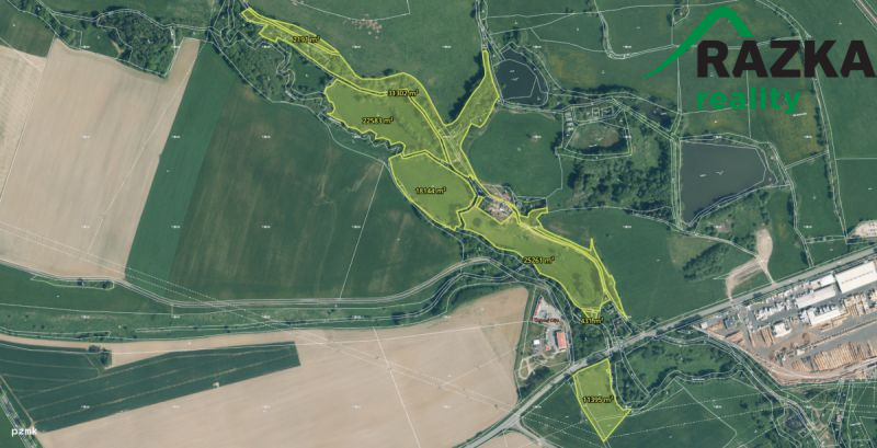 Prodej zemědělských pozemků kú Planá u Mar. Lázní