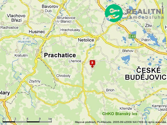 Stavební parcela Českobudějovicko - Vodice