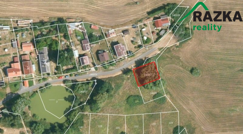 Pozemek 393 m2 v kú. Kumpolec, okr. Tachov 