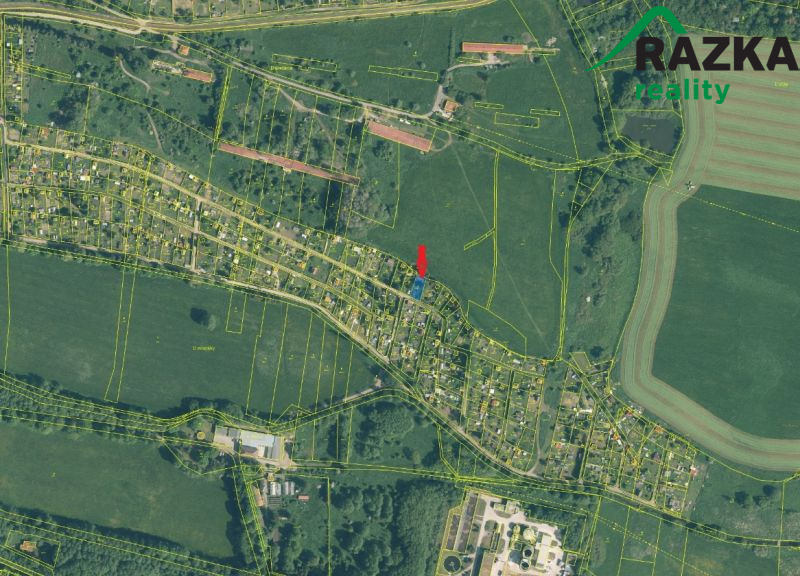Prodej zahrady s chatkou – Tachov, u minerálky