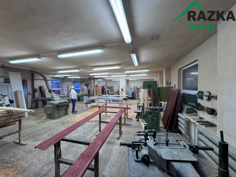 Pronájem zavedené  truhlárny Bor u Tachova ( 280m2
