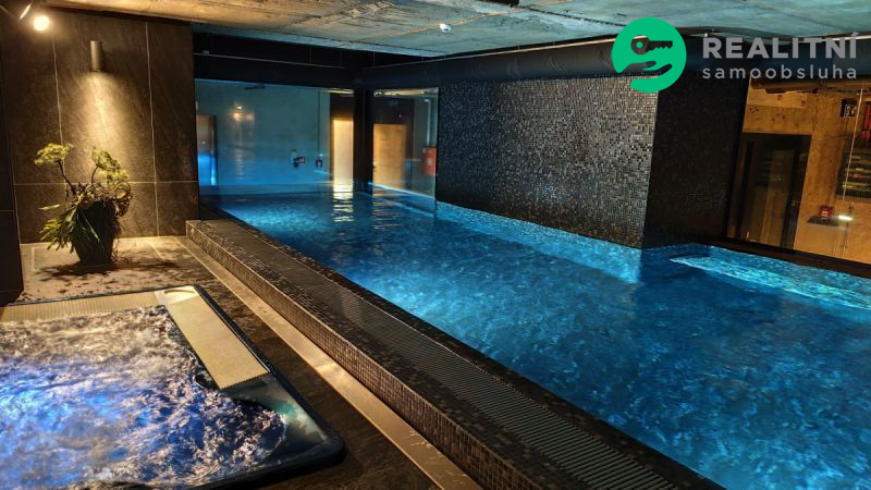 Mercedes mezi byty - luxusní 1kk 51m2 s wellness