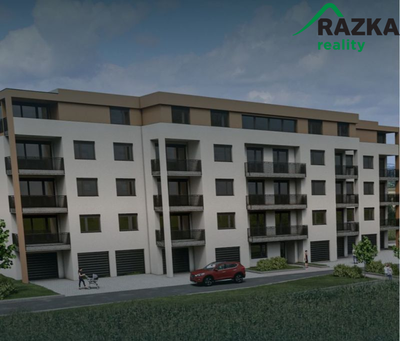 3+1 v novém bytovém domě v Klatovech - 105,29 m2