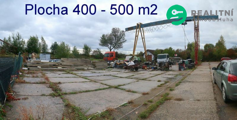 Nájem skladu 432 m2, pozemky, temperovaný, ÚVALY u