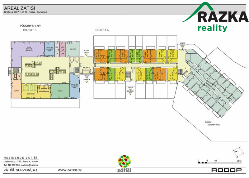 Byt 2+kk - nadstandardní bydlení a služby pro seniory 