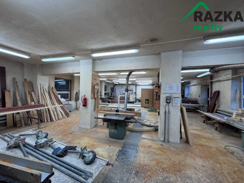Pronájem zavedené  truhlárny Bor u Tachova ( 280m2