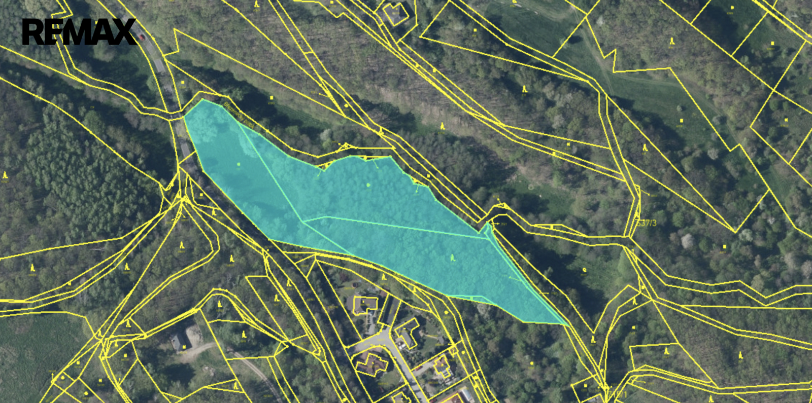 Katastrální ortofoto mapa