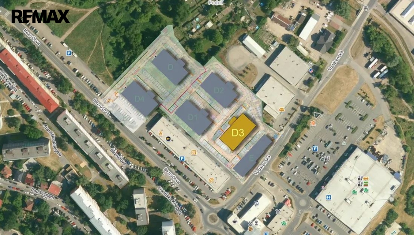 Umístění bytového domu