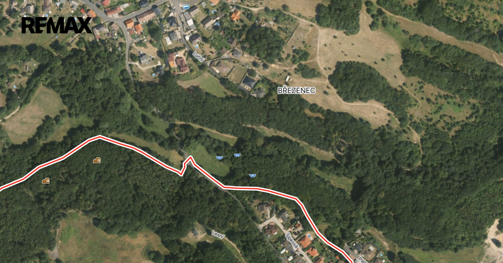 Satelitní mapa