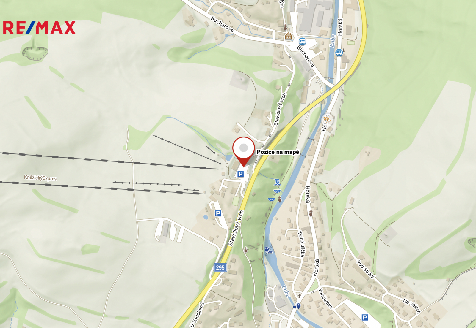 Mapa okolí