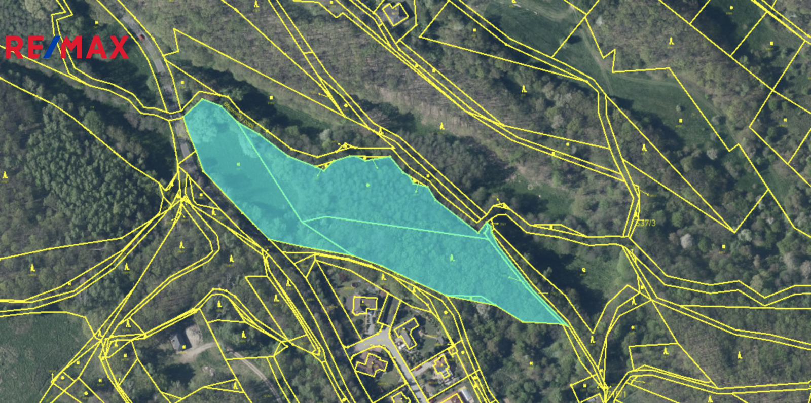 Katastrální ortofoto mapa