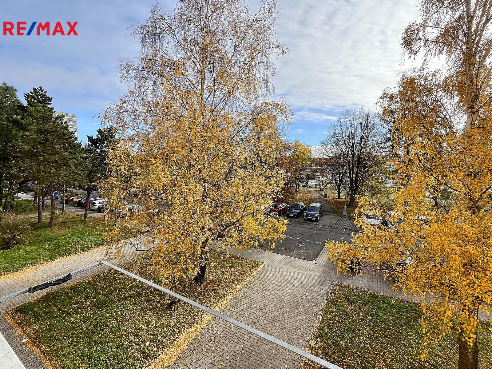 Výhled u obývací místnosti