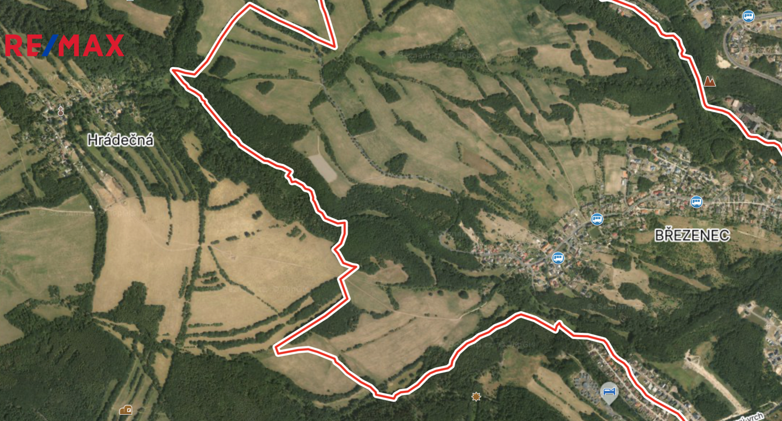 Satelitní mapa