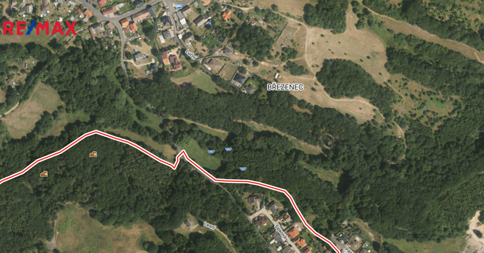 Satelitní mapa