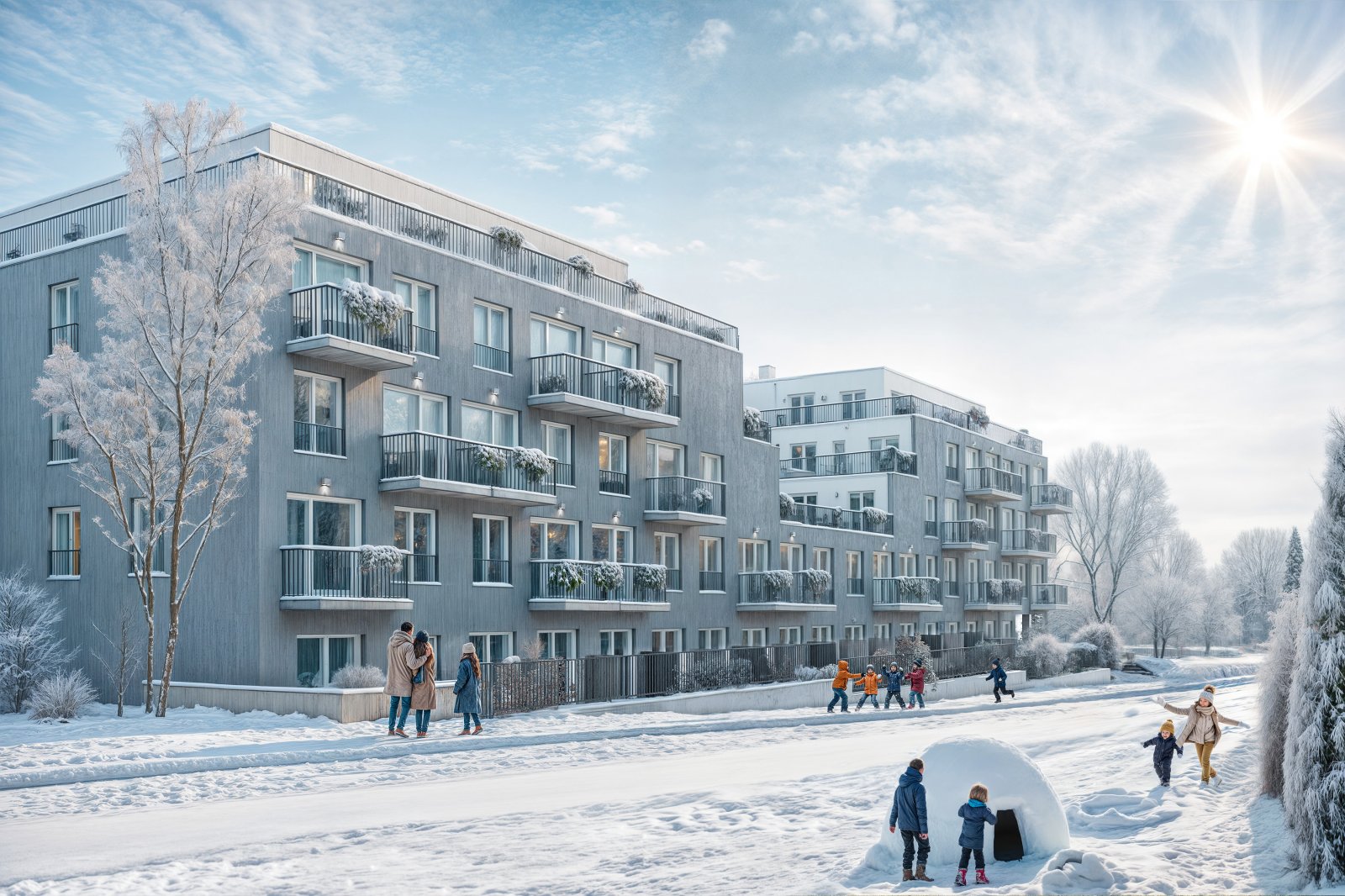 Zelené kaskády - developer GARTAL - rodinné byty -