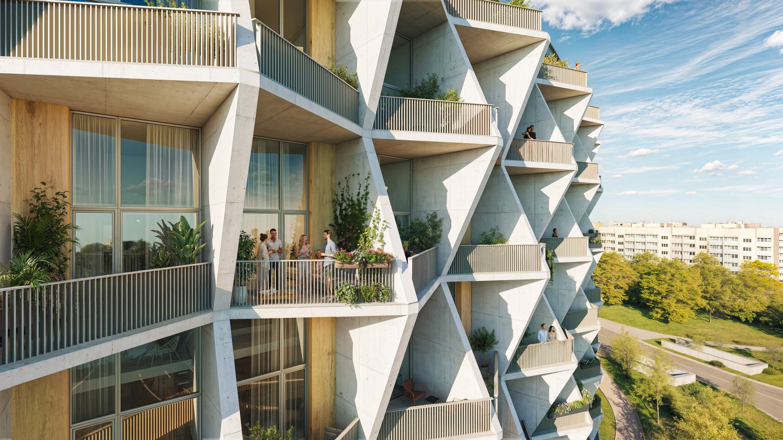City Lofts Chodov - developer GARTAL - unikátní fasáda.jpg
