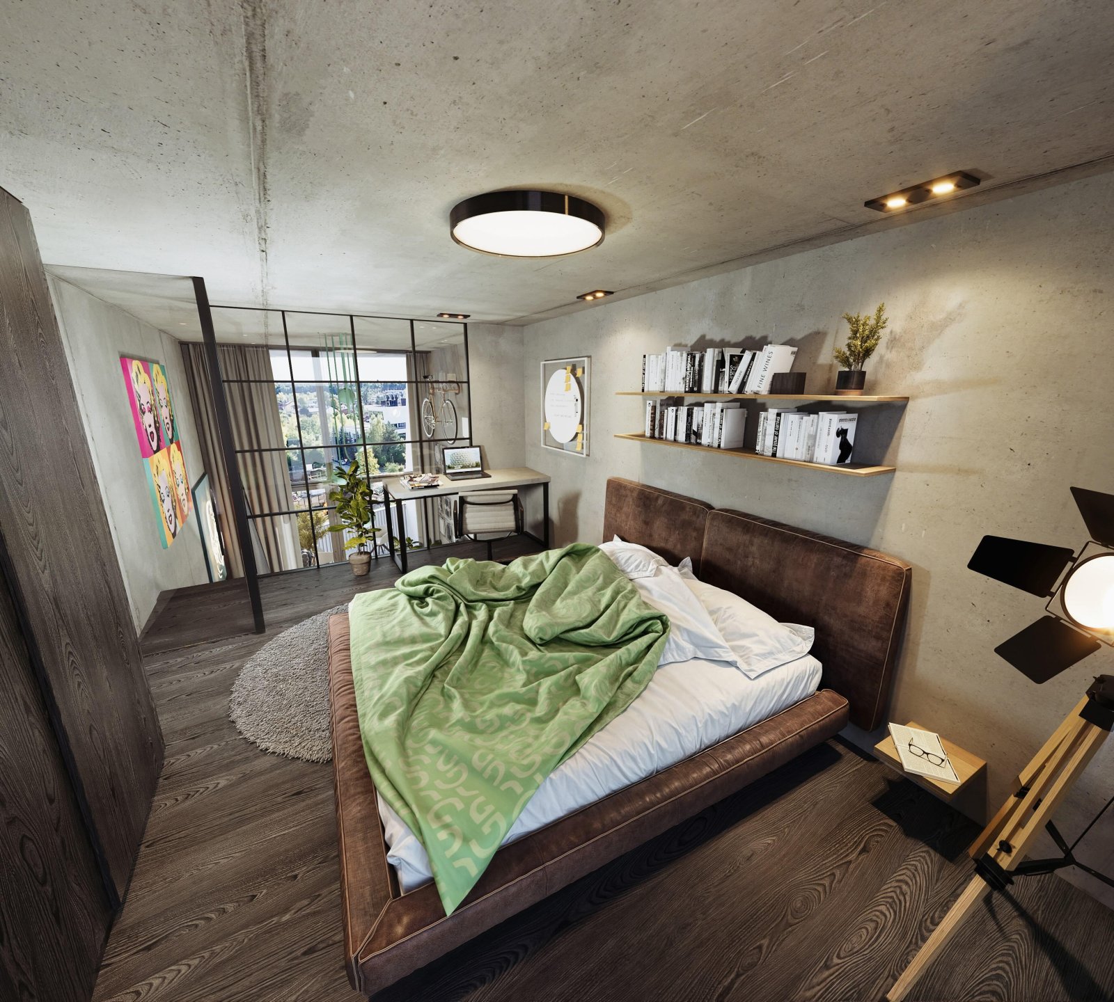 City Lofts Chodov_industrial interier3_Developer G