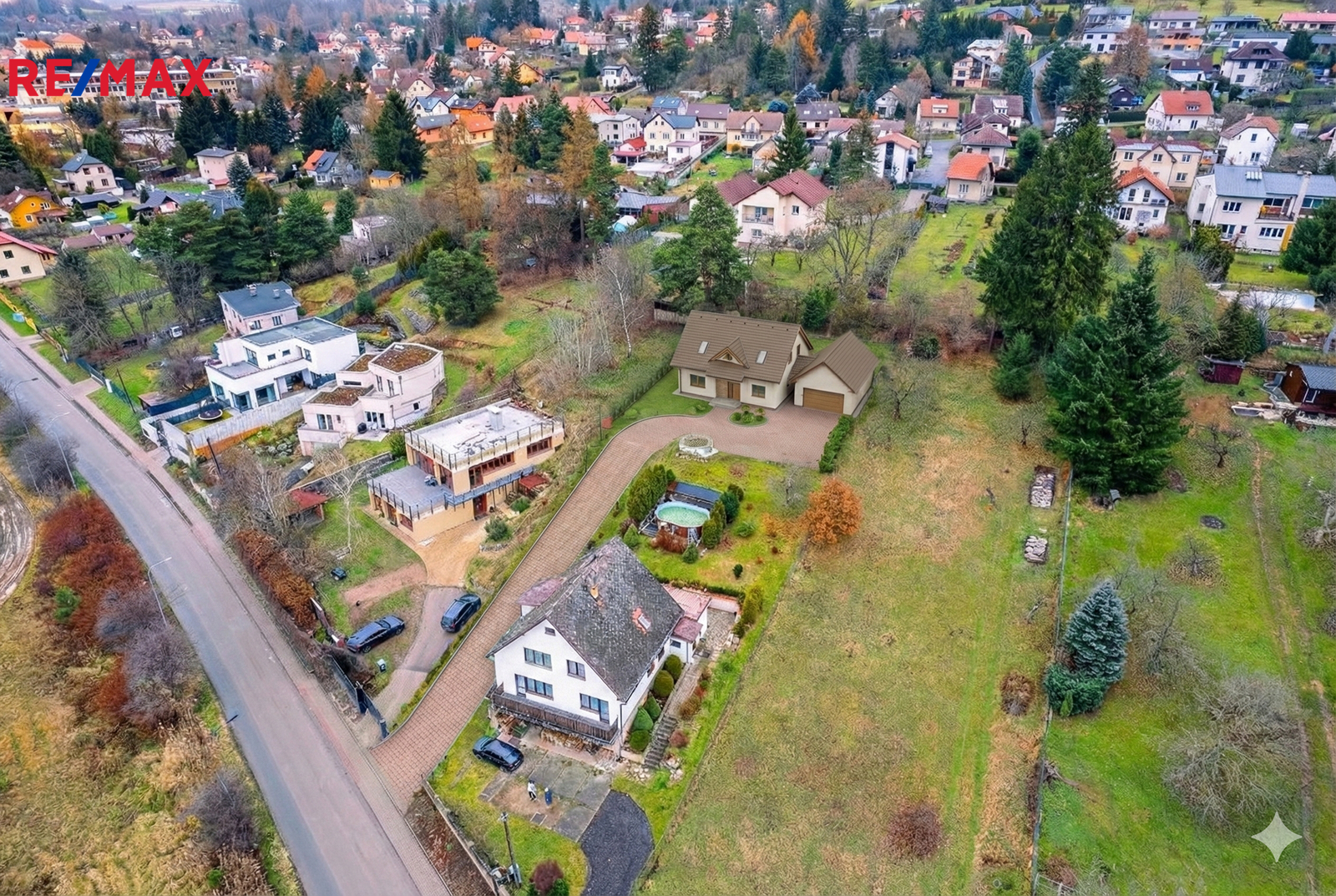 Vizualizace cesty a domu