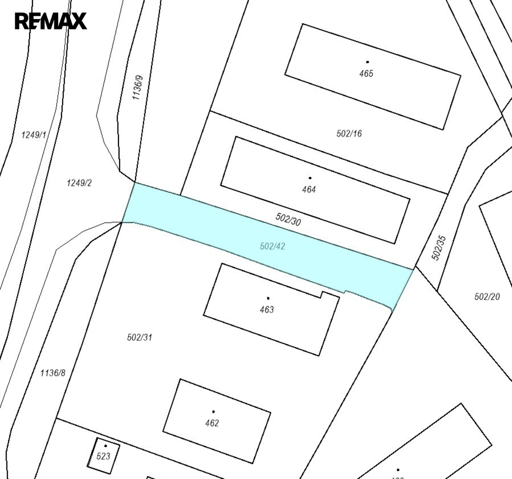 Dolní Jiřetín pozemky obr.2