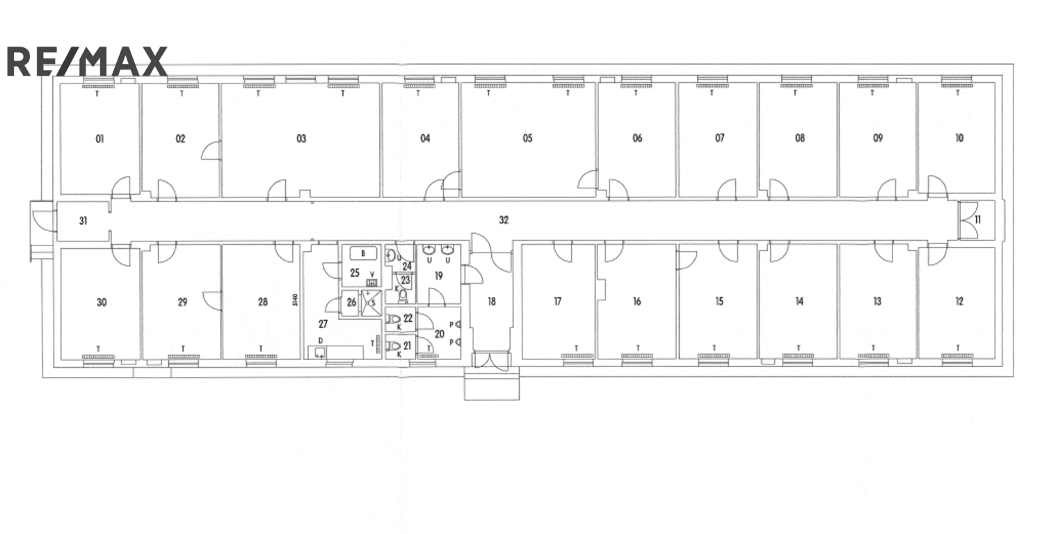 Půdorys kanceláře 2