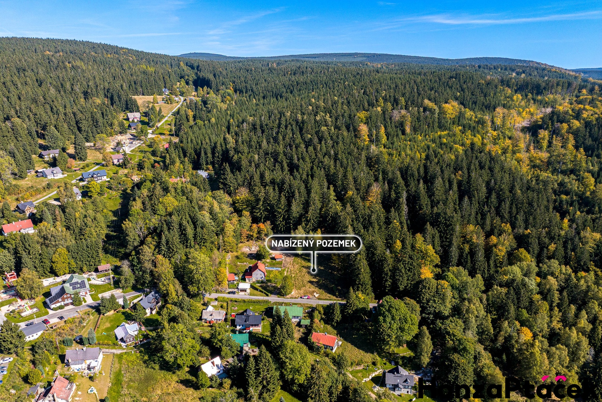 Prodej, stavební pozemek 2146m2, Josefův Důl