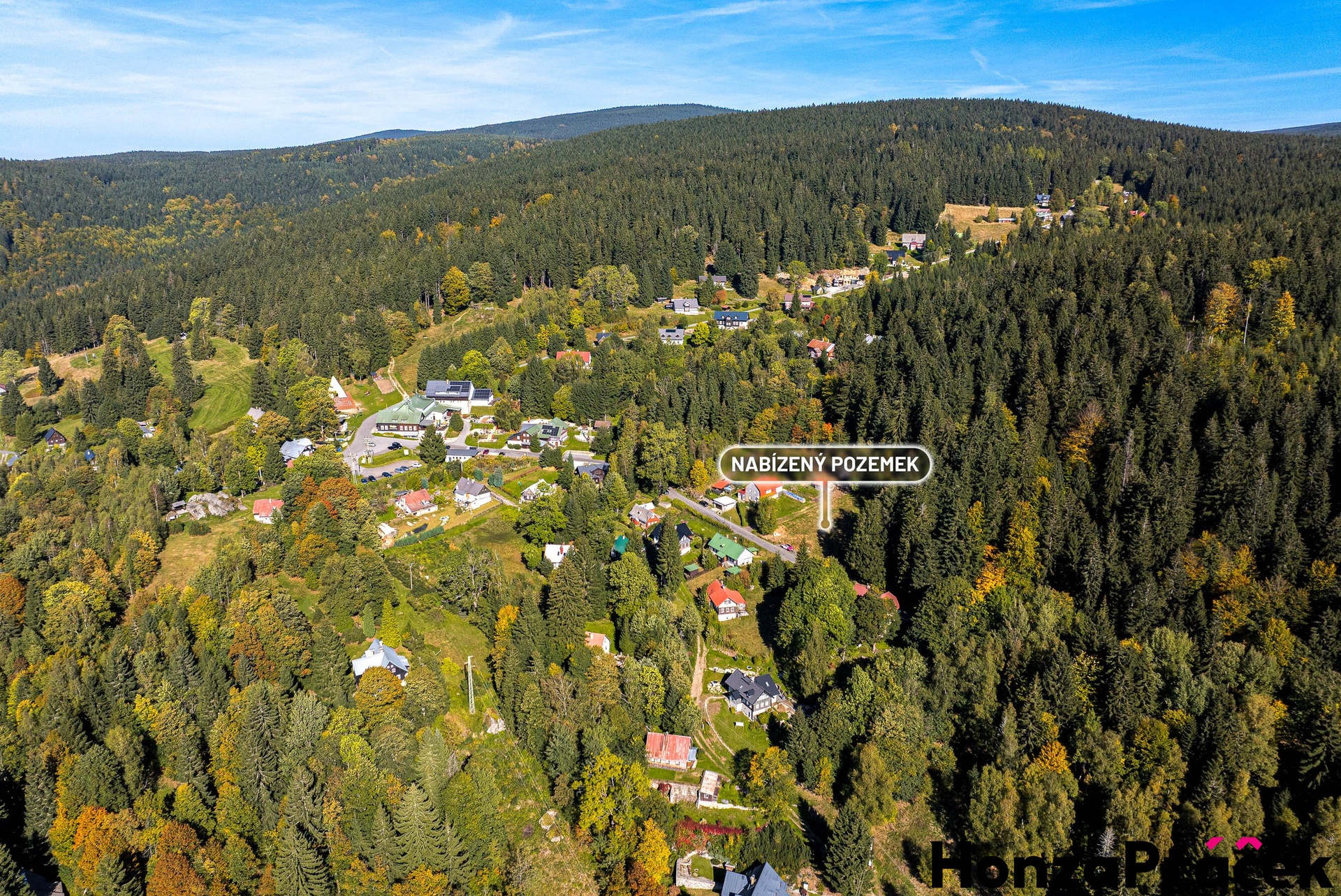 Prodej, stavební pozemek 2146m2, Josefův Důl