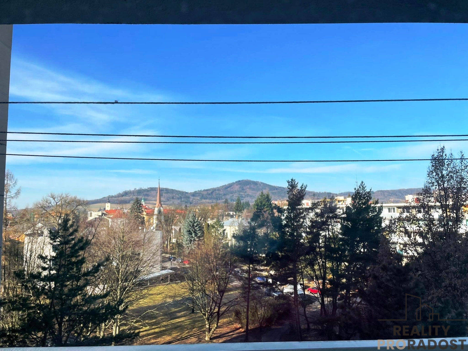 výhled z lodžie