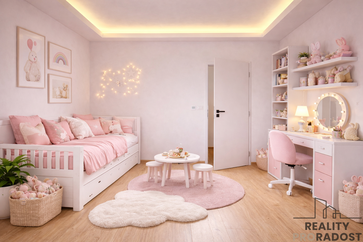 Vizualizace dětský pokoj