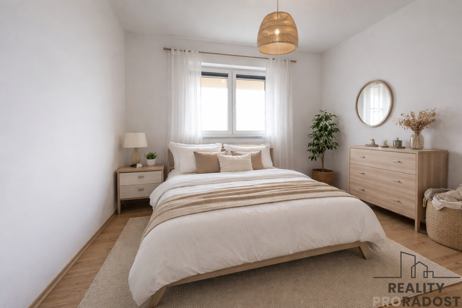 vizualizace ložnice