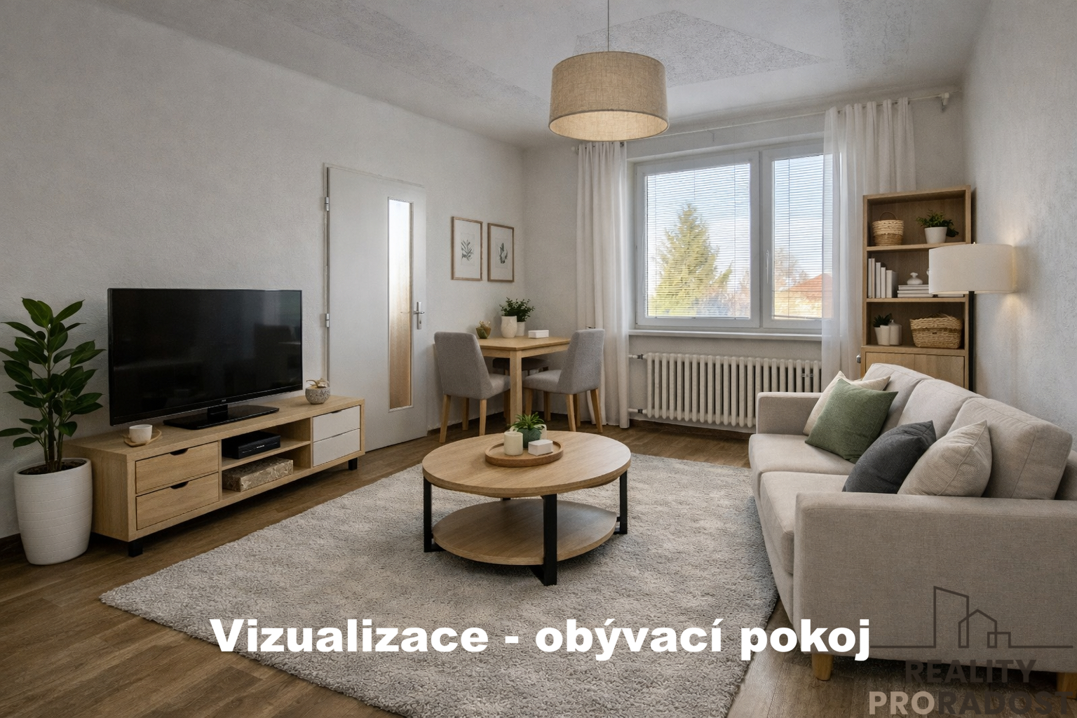 Byt 3+1 Kněžpole - vizualizace