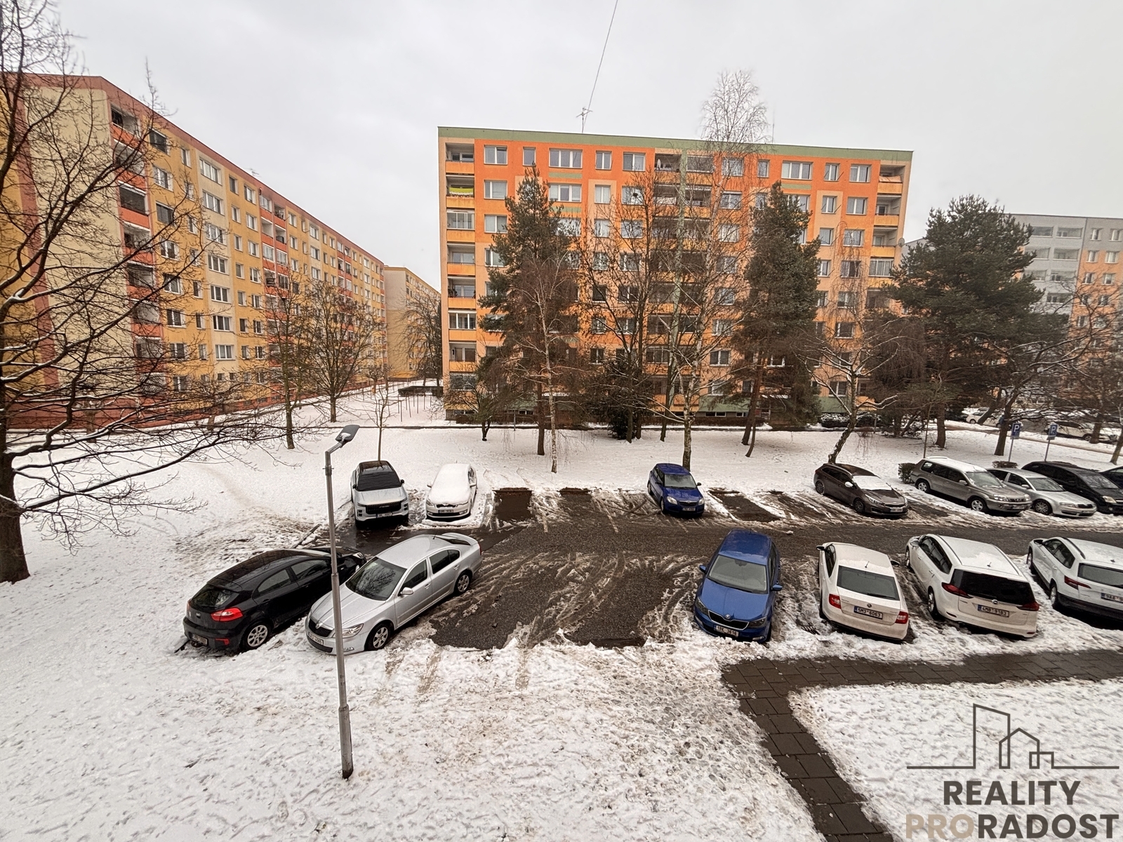 parkování před domem