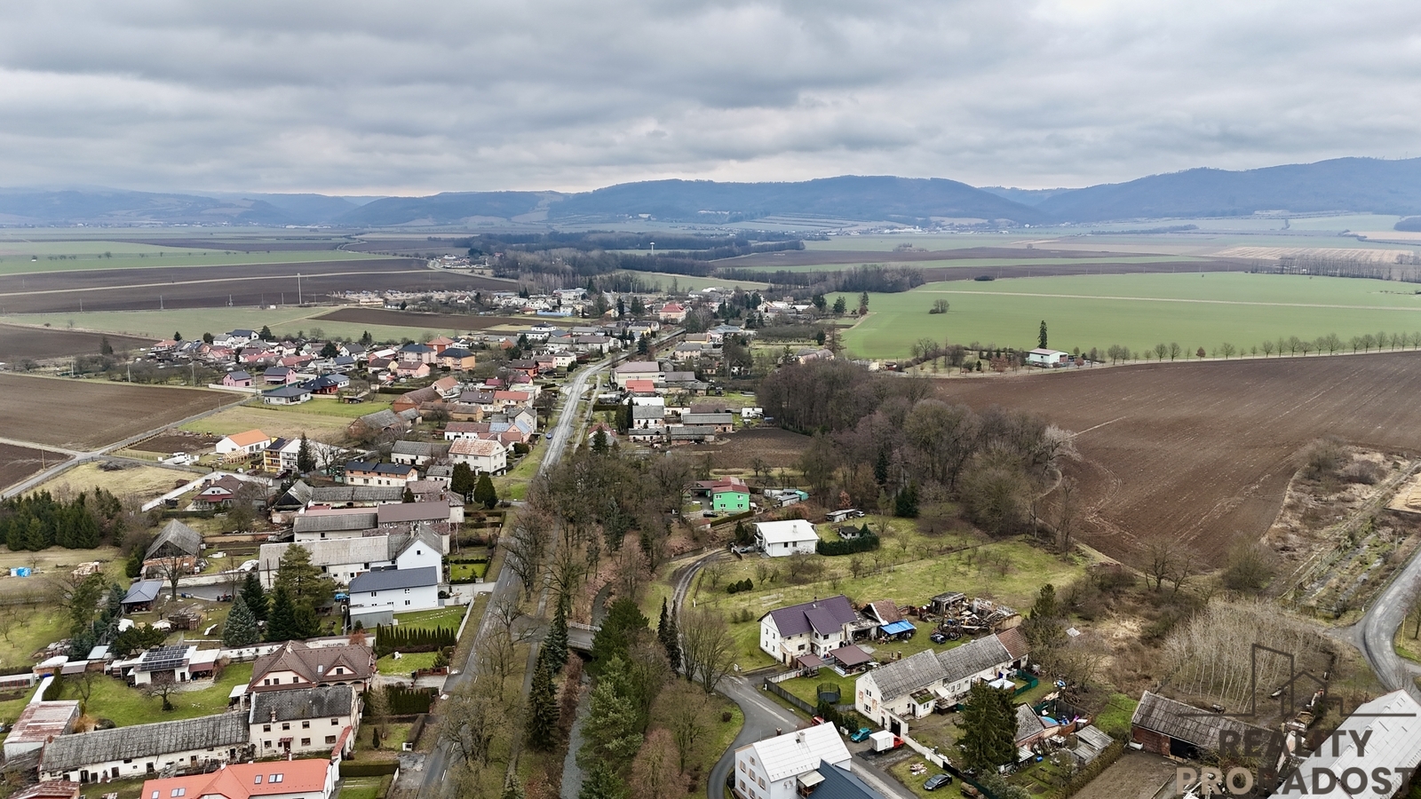 Pohled na obec